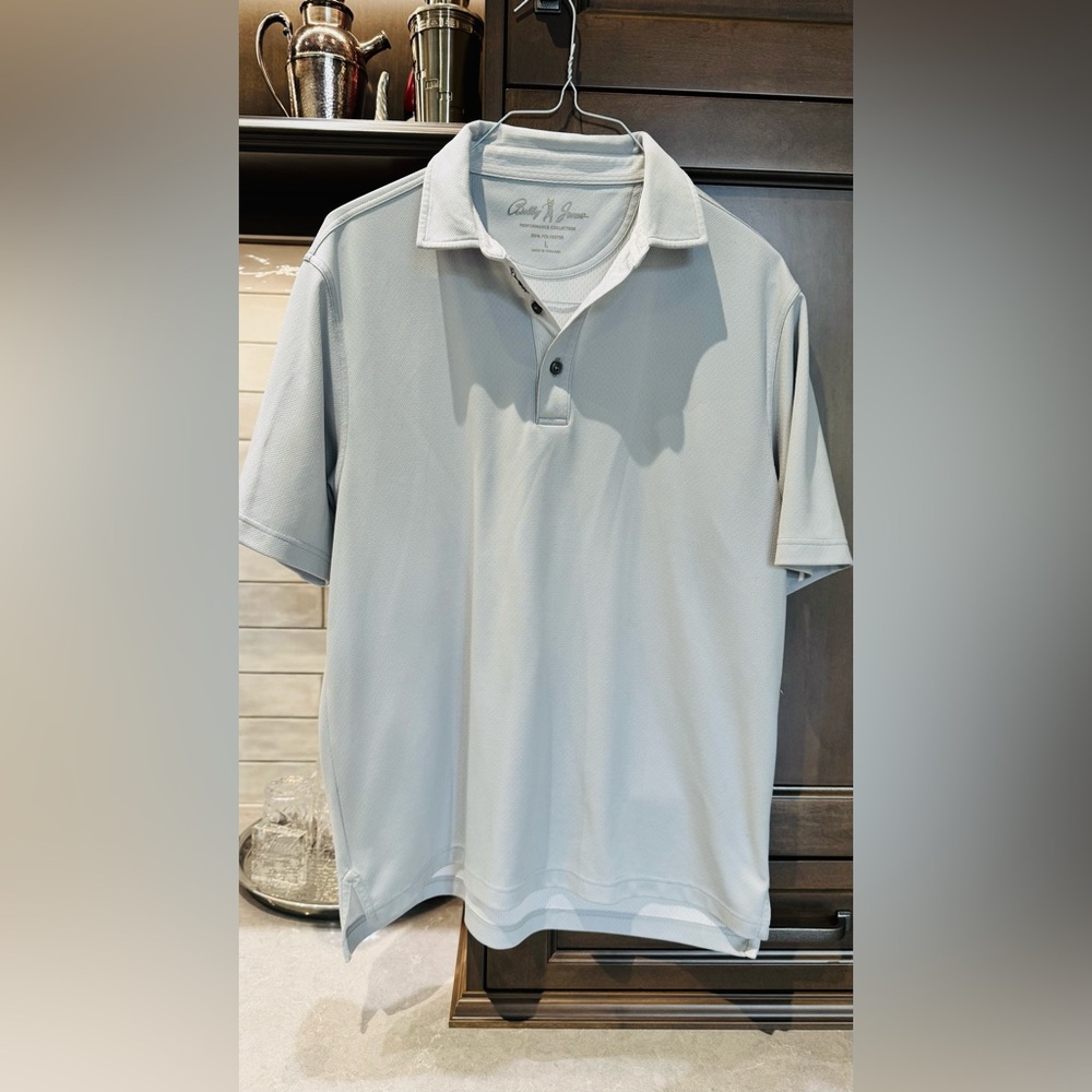 Bobby Jones Light Gray Men's Polo Shirt